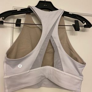Sports bra, Lululemon, white, size 8